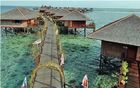 Китай Бунгало Prefab доказательства урагана, дом Prefab Overwater деревянный завод